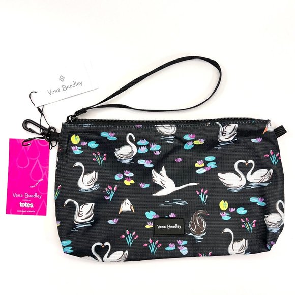 Vera Bradley Bags Nwt Vera Bradley Swan Lake Top Zipper